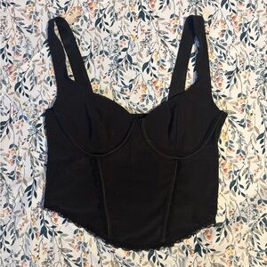Black Corset Top